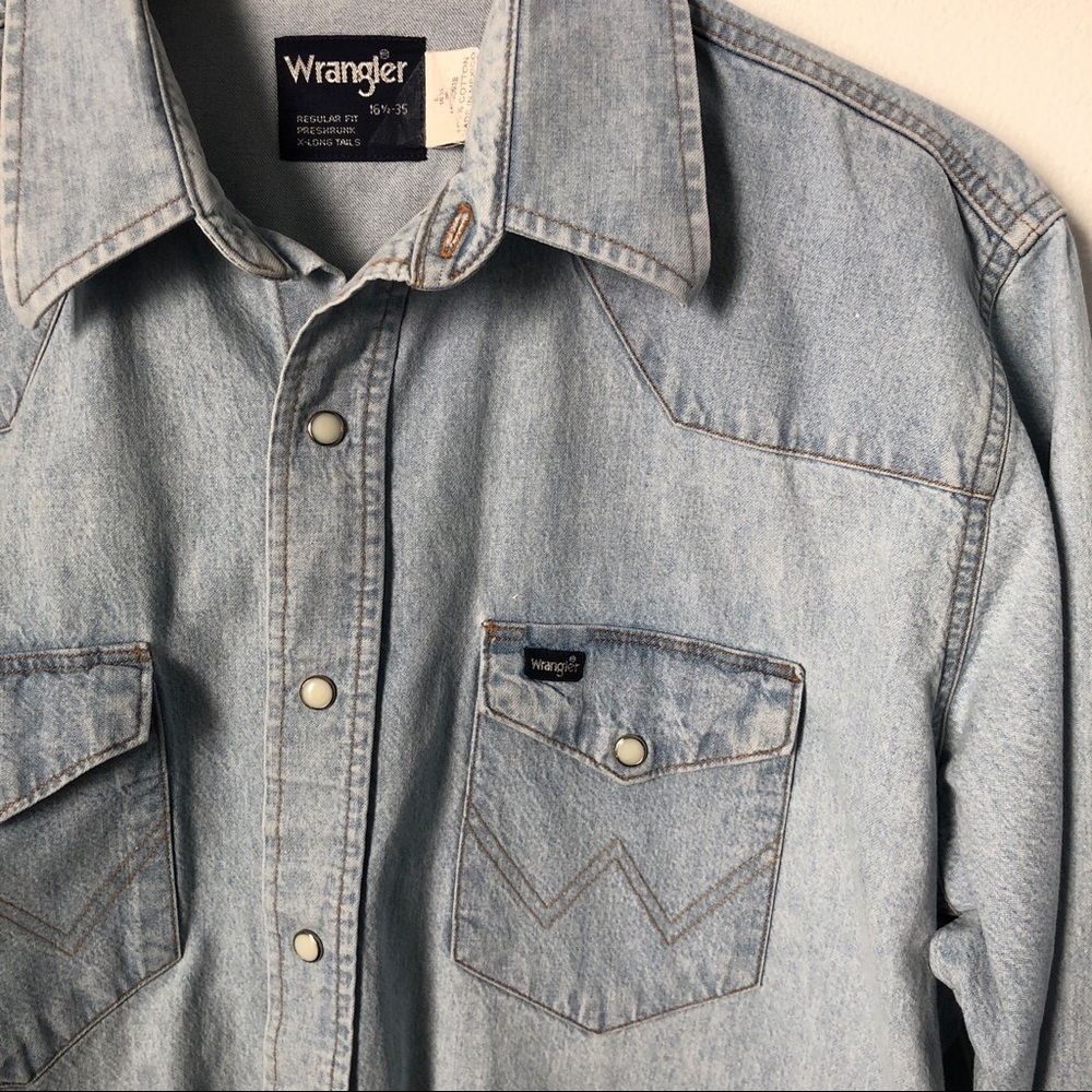Vintage Wrangler Button-down